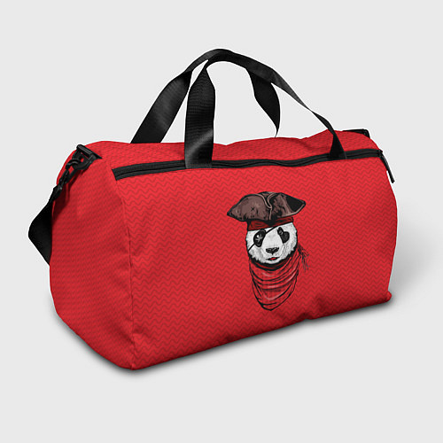 Спортивная сумка Панда пират / 3D-принт – фото 1