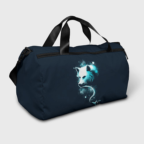 Спортивная сумка Галактический волк / 3D-принт – фото 1