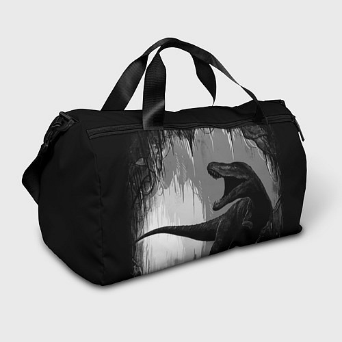 Спортивная сумка Пещера динозавра / 3D-принт – фото 1
