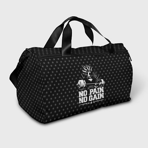 Спортивная сумка No Pain No Gain / 3D-принт – фото 1