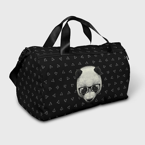 Спортивная сумка Умная панда / 3D-принт – фото 1