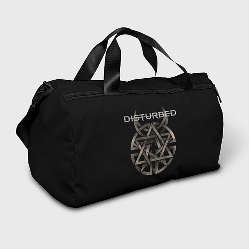 Спортивная сумка Disturbed Logo / 3D-принт – фото 1
