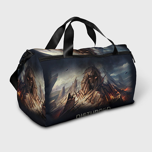 Спортивная сумка Disturbed: Skull Mountain / 3D-принт – фото 1