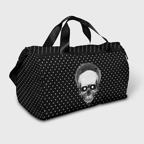 Спортивная сумка Подробный череп / 3D-принт – фото 1