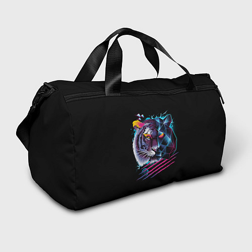 Спортивная сумка Ретро тигр / 3D-принт – фото 1