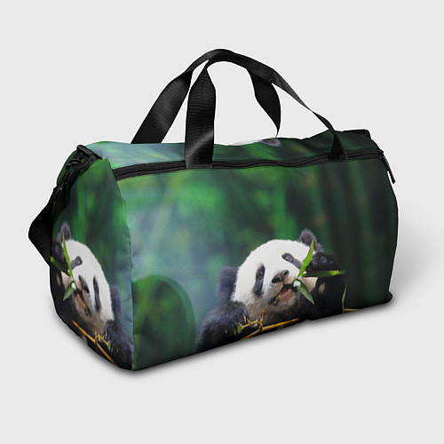 Спортивная сумка Панда на ветке / 3D-принт – фото 1