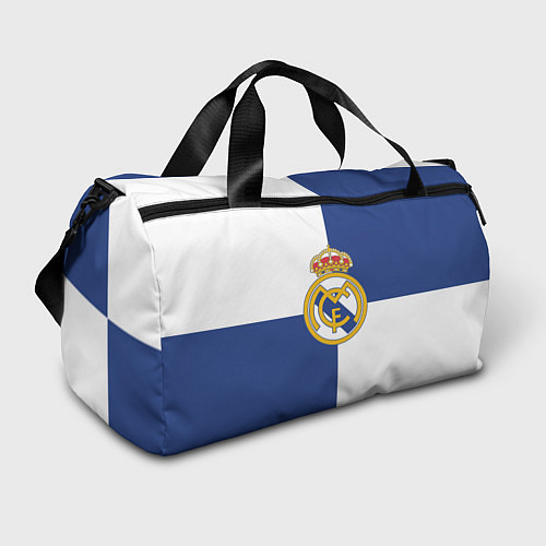 Спортивная сумка Real Madrid: Blue style / 3D-принт – фото 1