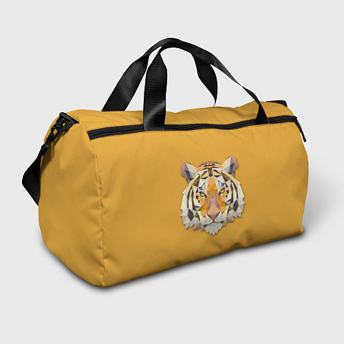 Спортивная сумка Геометрический тигр / 3D-принт – фото 1
