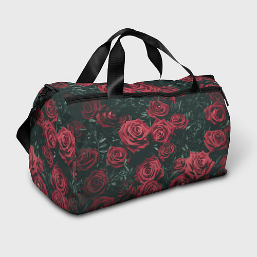 Спортивная сумка Бархатные розы / 3D-принт – фото 1