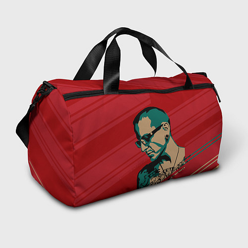 Спортивная сумка Chester Bennington / 3D-принт – фото 1