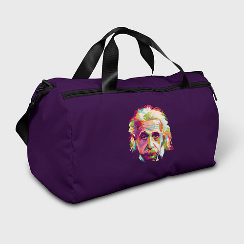 Спортивная сумка Альберт Эйнштейн: Арт / 3D-принт – фото 1