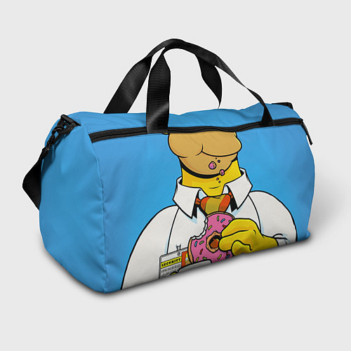Спортивная сумка Homer with donut / 3D-принт – фото 1