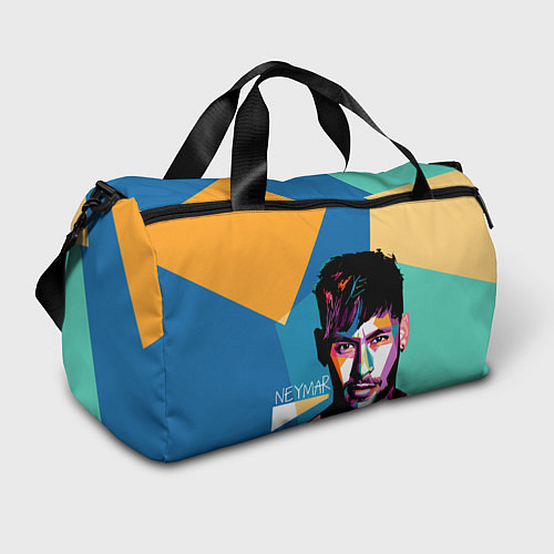 Спортивная сумка Neymar Polygons / 3D-принт – фото 1