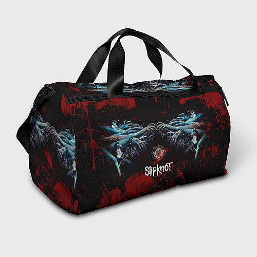 Спортивная сумка Slipknot руки зомби / 3D-принт – фото 1