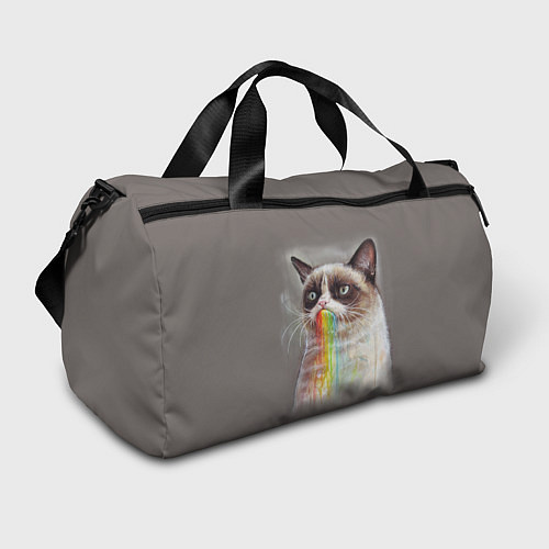 Спортивная сумка Grumpy Cat / 3D-принт – фото 1