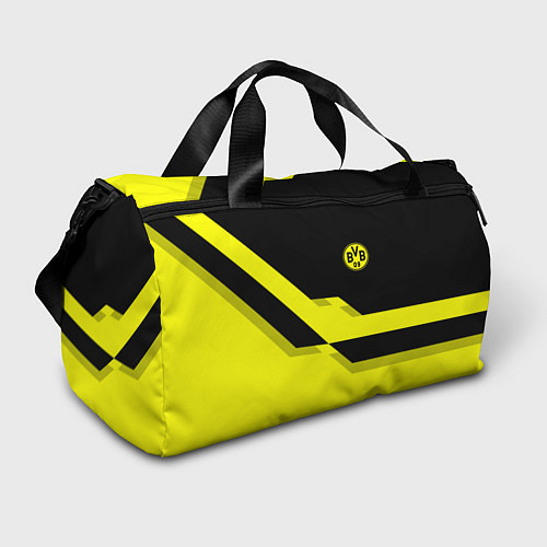 Спортивная сумка BVB FC: Yellow style / 3D-принт – фото 1