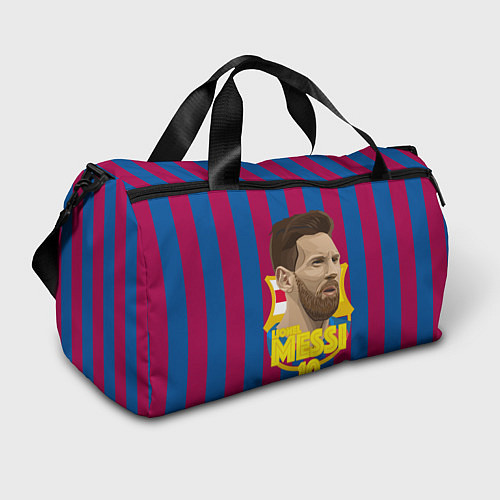 Спортивная сумка FCB Lionel Messi / 3D-принт – фото 1