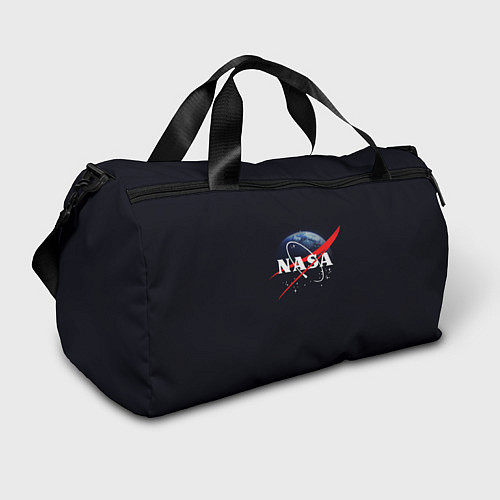 Спортивная сумка NASA: Black Space / 3D-принт – фото 1
