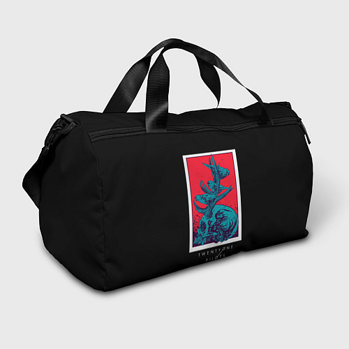 Спортивная сумка 21 Pilots: Dark Skull / 3D-принт – фото 1