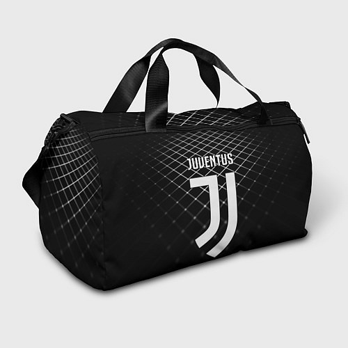 Спортивная сумка FC Juventus: Black Lines / 3D-принт – фото 1