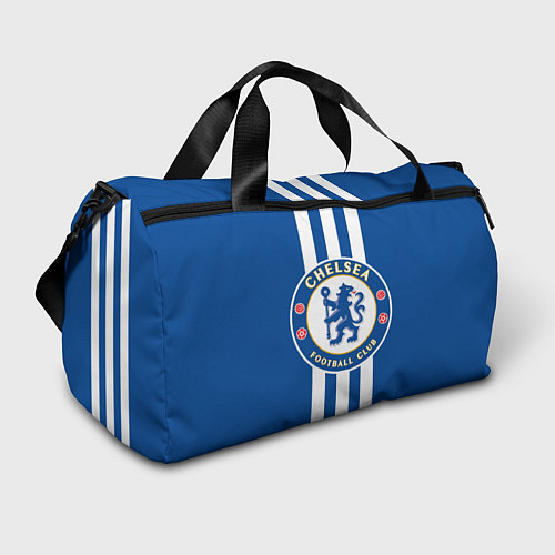 Спортивная сумка FC Chelsea: Gold Lines / 3D-принт – фото 1