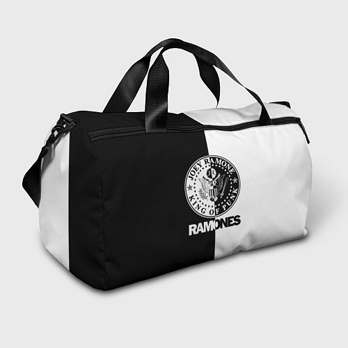 Спортивная сумка Ramones B&W / 3D-принт – фото 1