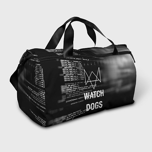 Спортивная сумка Watch Dogs: Hacker / 3D-принт – фото 1