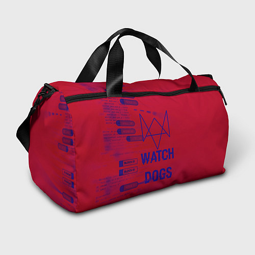 Спортивная сумка Watch Dogs: Hacker Collection / 3D-принт – фото 1