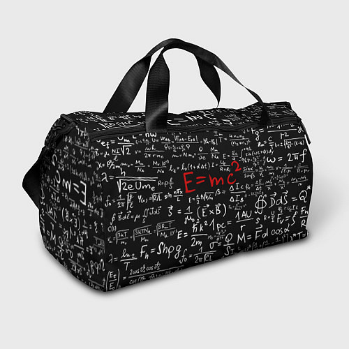 Спортивная сумка E=mc2 / 3D-принт – фото 1