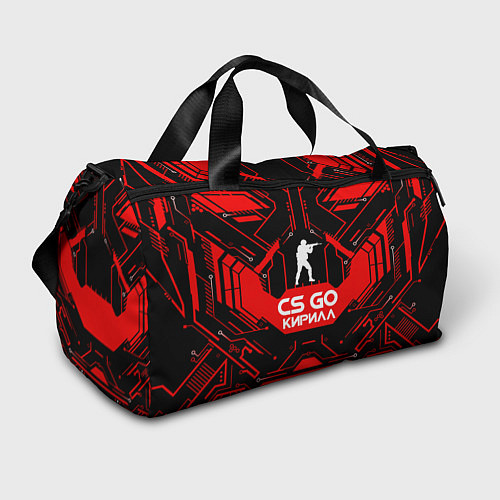 Спортивная сумка CS:GO - Кирилл / 3D-принт – фото 1