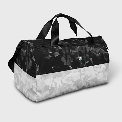 Спортивная сумка BMW BLACK COLLECTION / 3D-принт – фото 1