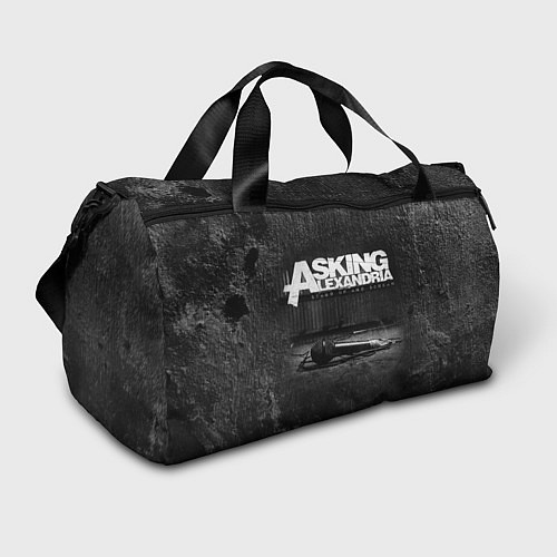Спортивная сумка Asking Alexandria: Black Micro / 3D-принт – фото 1