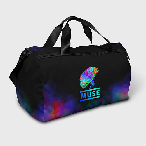 Спортивная сумка Muse: Neon Flower / 3D-принт – фото 1
