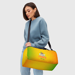 Сумки спортивные Happy Birthday, цвет: 3D-принт — фото 2