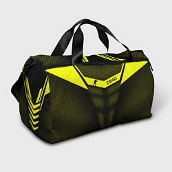 Спортивная сумка CS:GO Yellow Carbon