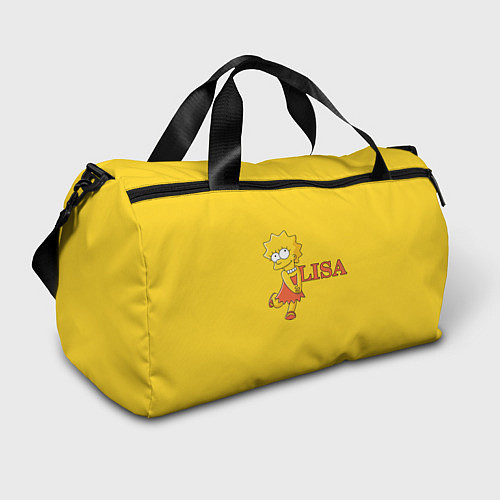 Спортивная сумка Lisa Simpson / 3D-принт – фото 1