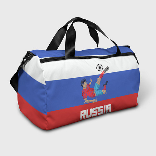 Спортивная сумка Russia Footballer / 3D-принт – фото 1