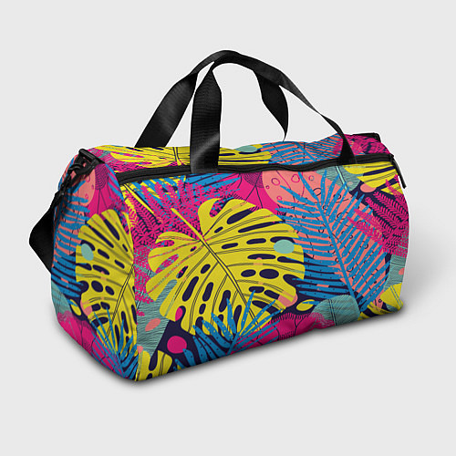 Спортивная сумка Тропическая мода / 3D-принт – фото 1