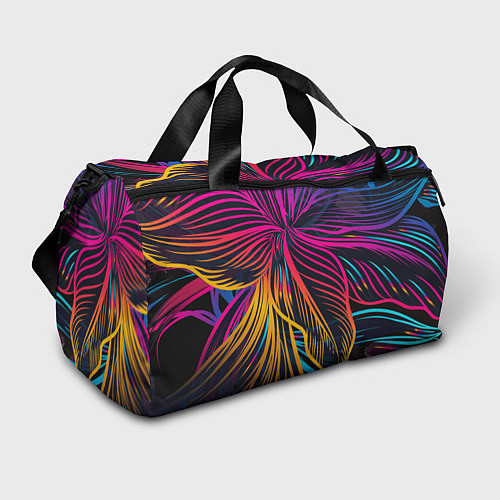 Спортивная сумка Floral Design / 3D-принт – фото 1