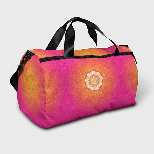 Спортивная сумка Солнечная мандала / 3D-принт – фото 1