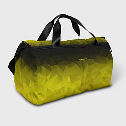 Спортивная сумка Cyberpunk 2077: Yellow Poly