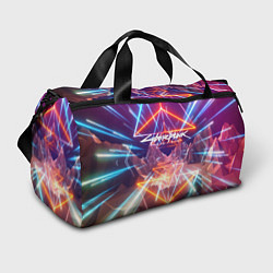 Спортивная сумка Cyberpunk 2077: Neon Lines