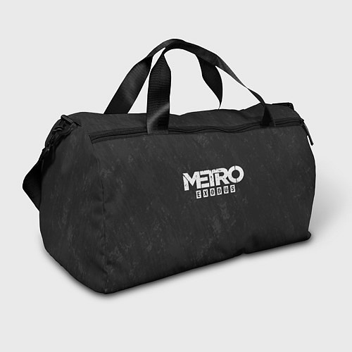 Спортивная сумка Metro Exodus: Space Grey / 3D-принт – фото 1