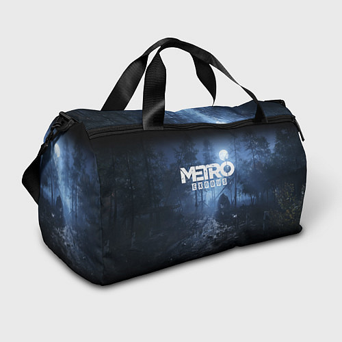 Спортивная сумка Metro Exodus: Dark Moon / 3D-принт – фото 1