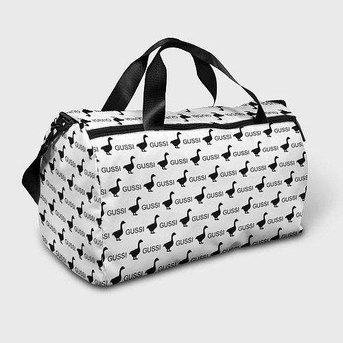 Спортивная сумка GUSSI: White Pattern / 3D-принт – фото 1
