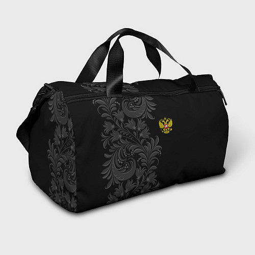Спортивная сумка Герб России и орнамент / 3D-принт – фото 1