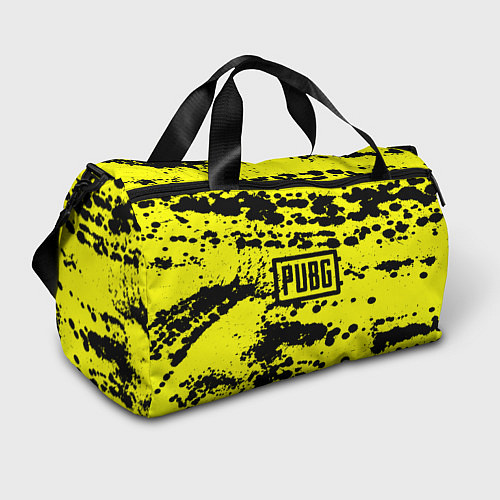 Спортивная сумка PUBG: Yellow Stained / 3D-принт – фото 1