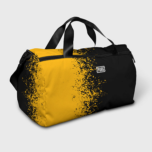 Спортивная сумка PUBG: Yellow vs Black / 3D-принт – фото 1
