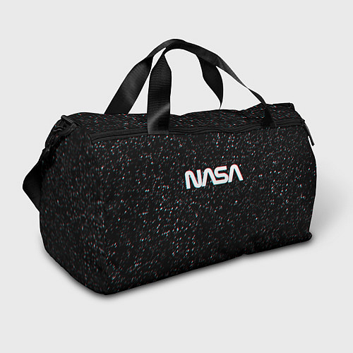 Спортивная сумка NASA: Space Glitch / 3D-принт – фото 1