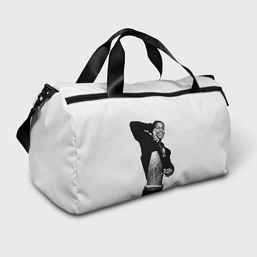 Спортивная сумка ASAP Rocky: White Fashion / 3D-принт – фото 1